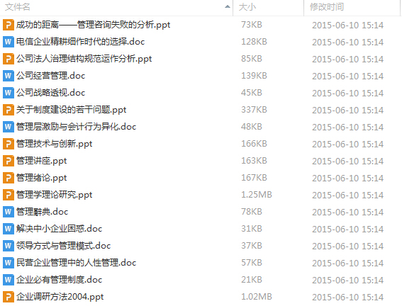 【管理技能】培訓資料 免費下載